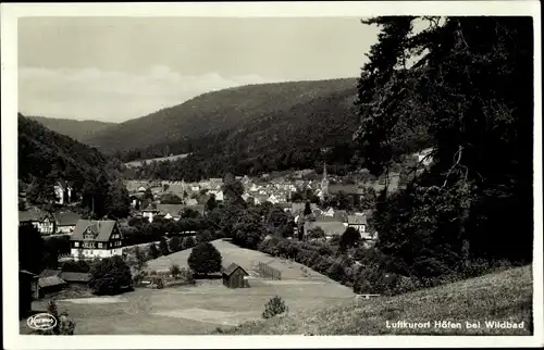 Ak Höfen an der Enz Schwarzwald Württemberg, Panorama