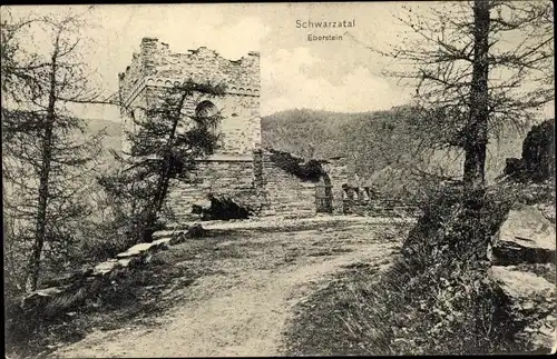 Ak Dittersdorf Saalfelder Höhe Saalfeld in Thüringen, Eberstein