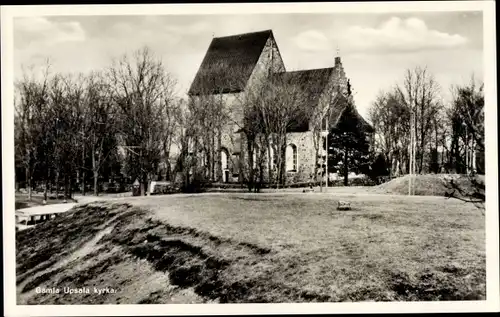 Ak Gamla Uppsala Schweden, Kyrka, Kirche