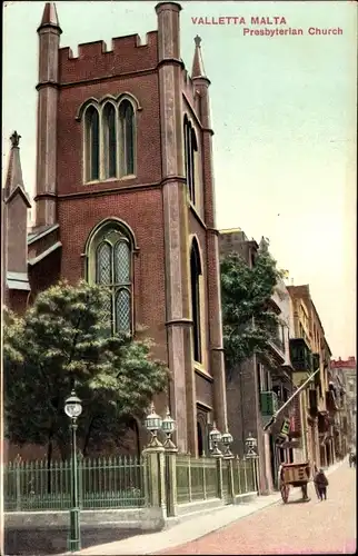 Ak Valletta Malta, Presbyterian Church, Kirche