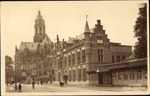 Ak Arnhem Bruxelles Brüssel, Walburgstraat