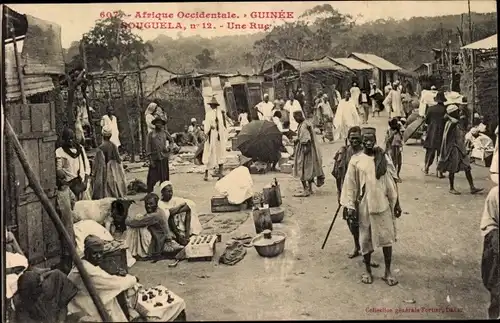 Ak Souguela Guinea, Une Rue