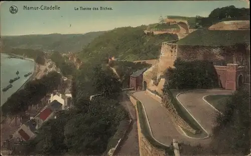 Ak Namur Wallonien, Citadelle, La Tienne des Biches