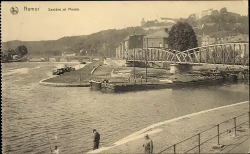 Ak Namur Wallonien, Sambre et Meuse