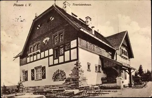 Ak Plauen im Vogtland, Touristenhaus