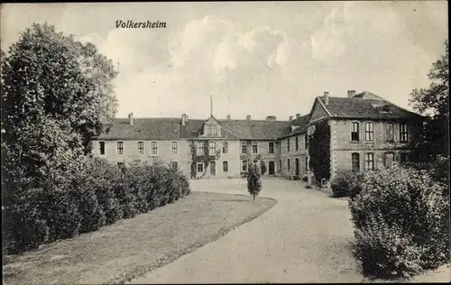 Ak Volkersheim Bockenem Niedersachsen, Schloss