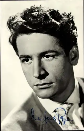 Ak Schauspieler Uwe Jens Pape, Portrait, Autogramm