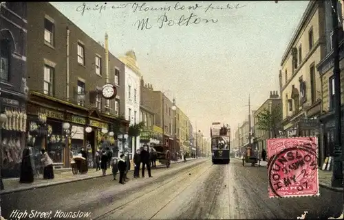 Ak Hounslow London City England, High Street