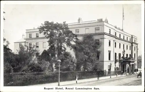 Ak Leamington Spa East Midlands England, Regent Hotel