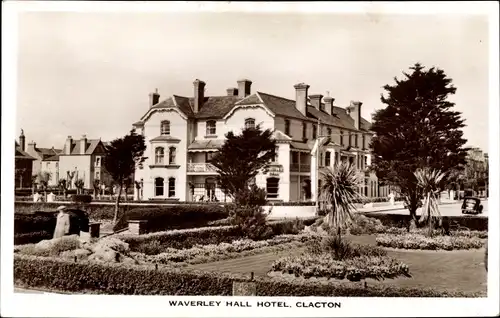 Ak Clacton on Sea Essex England, Waverley Hall Hotel