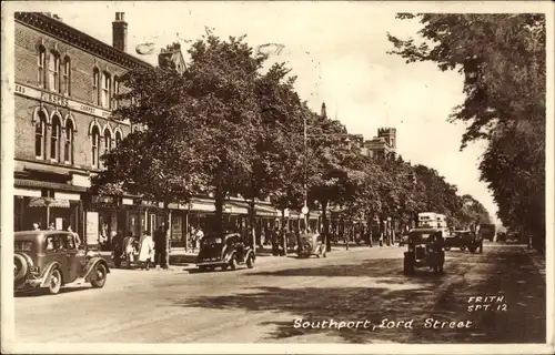 Ak Southport Merseyside England, Lord Street