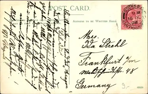 Ak Southampton Hampshire England, Above Bar