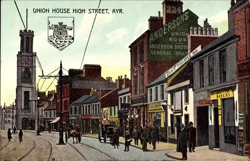 Ak Ayr Schottland, Union House High Street