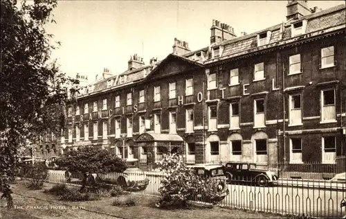 Ak Bath Somerset England, The Francis Hotel