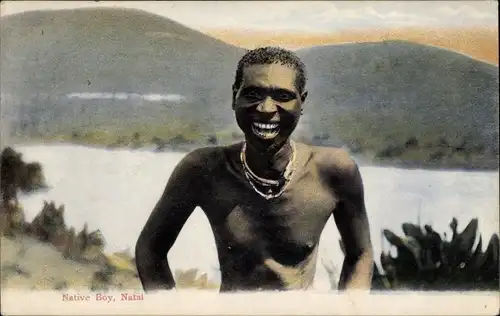 Ak Native Boy, Natal, Afrikaner