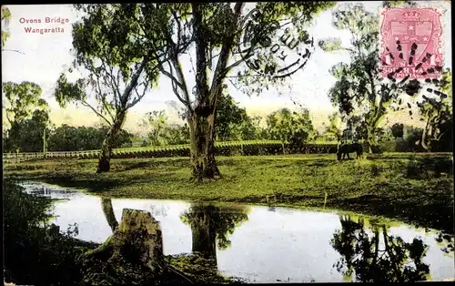 Ak Wangaratta Victoria Australien, Ovens Bridge