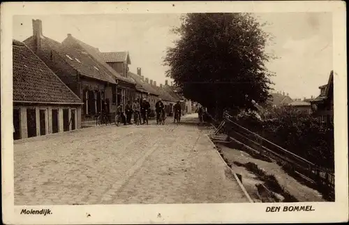Ak Den Bommel Südholland, Molendijk