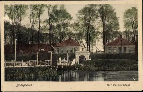 Ak Bodegraven Südholland, Fort Wierickerschans