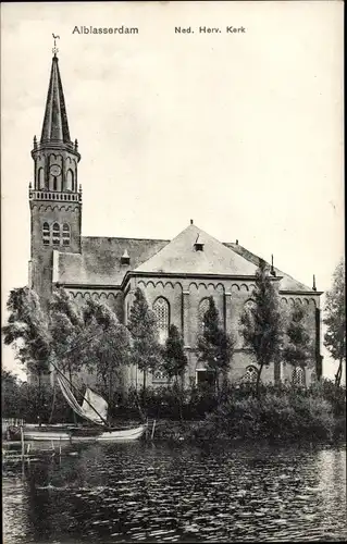 Ak Alblasserdam Südholland, Ned. Herv. Kerk