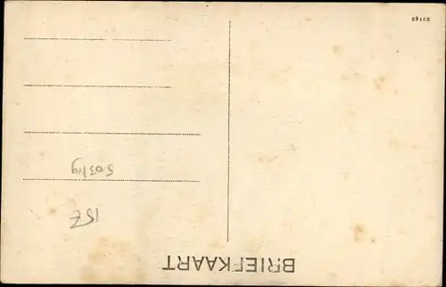 Ak Geervliet Südholland Niederlande, Gemeentehuis