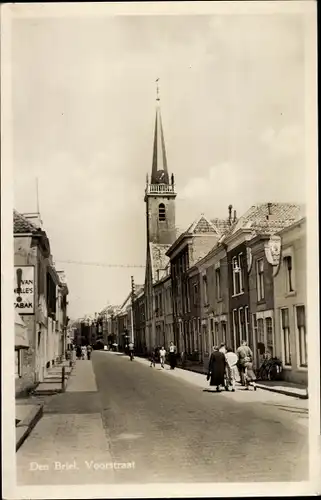 Ak Den Briel Brielle Südholland, Voorstraat