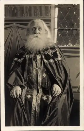 Foto Ak Orthodoxer Pope, Portrait, Geistlicher