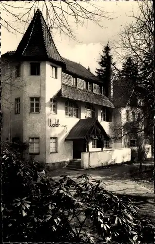 Ak Augustusburg Erzgebirge, Waldhaus