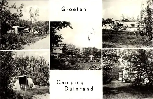 Ak Haamstede Zeeland Niederlande, Camping Duinrand