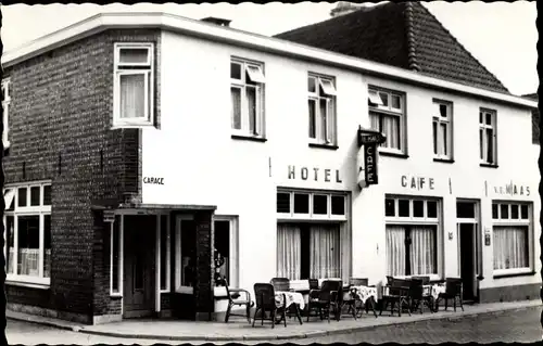 Ak Ootmarsum Twente Overijssel Niederlande, Hotel Restaurant v. d. Maas