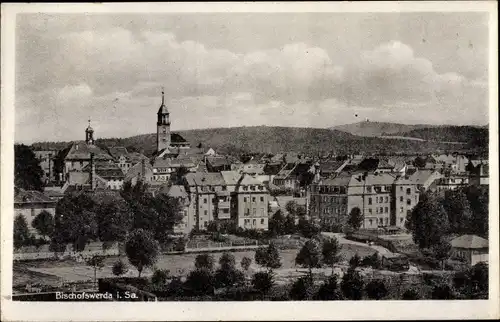 Ak Bischofswerda in Sachsen, Panorama