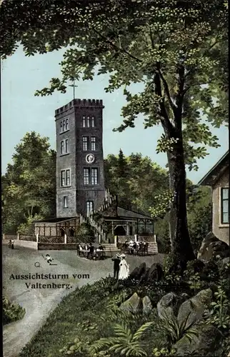 Ak Neukirch in der Lausitz,  Aussichtsturm Valtenberg