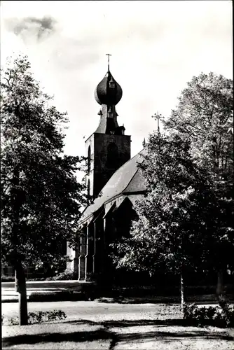 Ak Dwingeloo Drenthe Niederlande, Recreatiecentrum De Noordster, Ned. Herv. Kerk