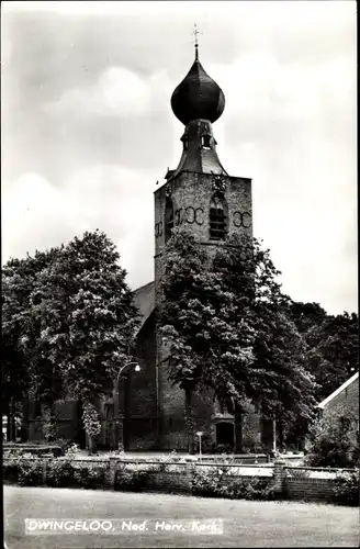 Ak Dwingeloo Drenthe Niederlande, Ned. Herv. Kerk