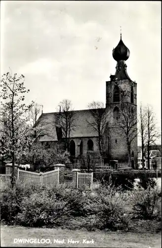 Ak Dwingeloo Drenthe Niederlande, N. H. Kerk