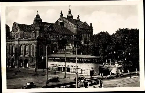 Ak Köln am Rhein, Opernhaus,Straßenbahn