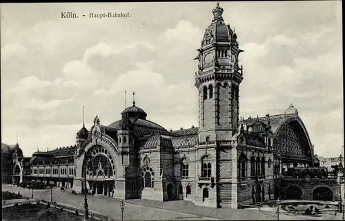 Ak Köln am Rhein, Hauptbahnhof