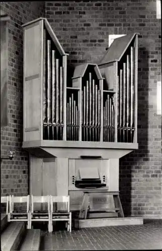 Ak Eindhoven Nordbrabant Niederlande, Orgel N. H. Adventskerk