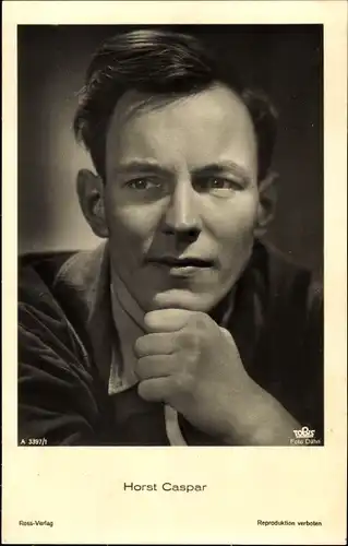 Ak Schauspieler Horst Caspar, Portrait
