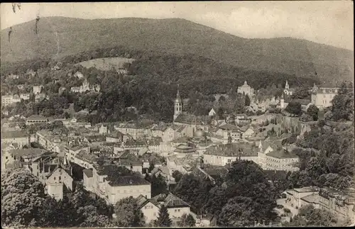 Ak Baden Baden am Schwarzwald, Blick von der Friedrichshöhe