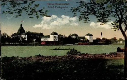 Ak Kesselstadt Hanau am Main, Schloss Phillippsruhe