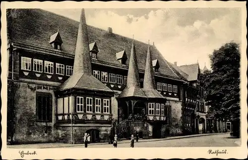 Ak Einbeck in Niedersachsen, Rathaus