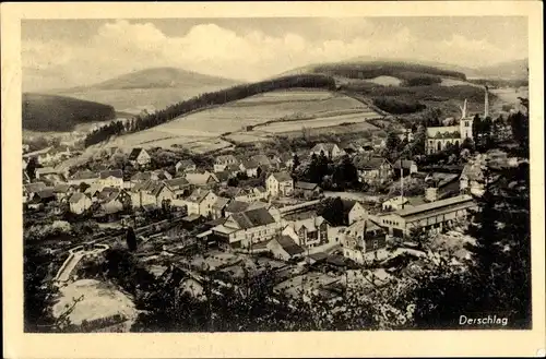 Ak Derschlag Gummersbach im Oberbergischen Kreis, Panorama