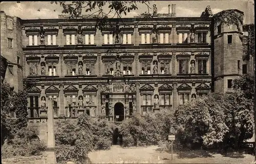 Ak Heidelberg am Neckar, Der Otto Heinrichsbau