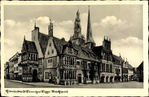 Ak Lemgo in Lippe, Rathaus