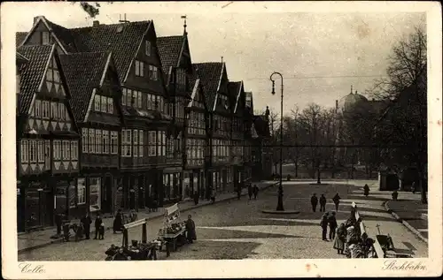 Ak Celle in Niedersachsen, Stechbahn, Straßenszene