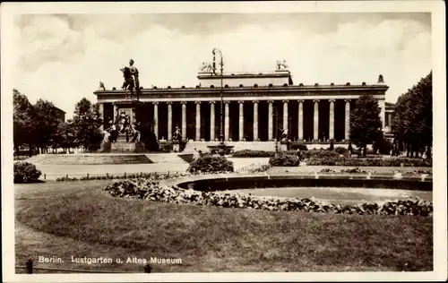 Ak Berlin Mitte, Lustgarten, Altes Museum