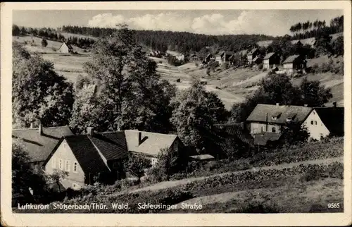 Ak Stützerbach Ilmenau Thüringer Wald, Schleusinger Straße