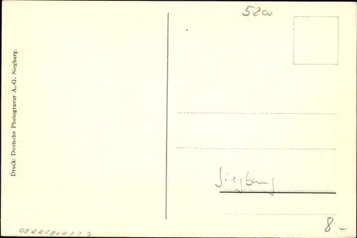 Ak Siegburg an der Sieg, Gebäude