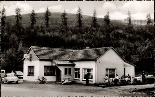 Ak Gieselwerder an der Oberweser Hessen, Gaststätte Waldhorn