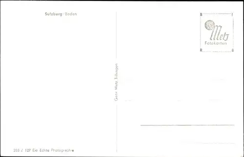 Ak Sulzburg im Markgräflerland Baden Schwarzwald, Panorama